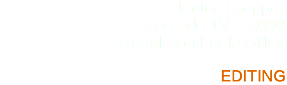 Janina Stopper
Starstyle TV - 2009
Redaktion Leela Gilles EDITING